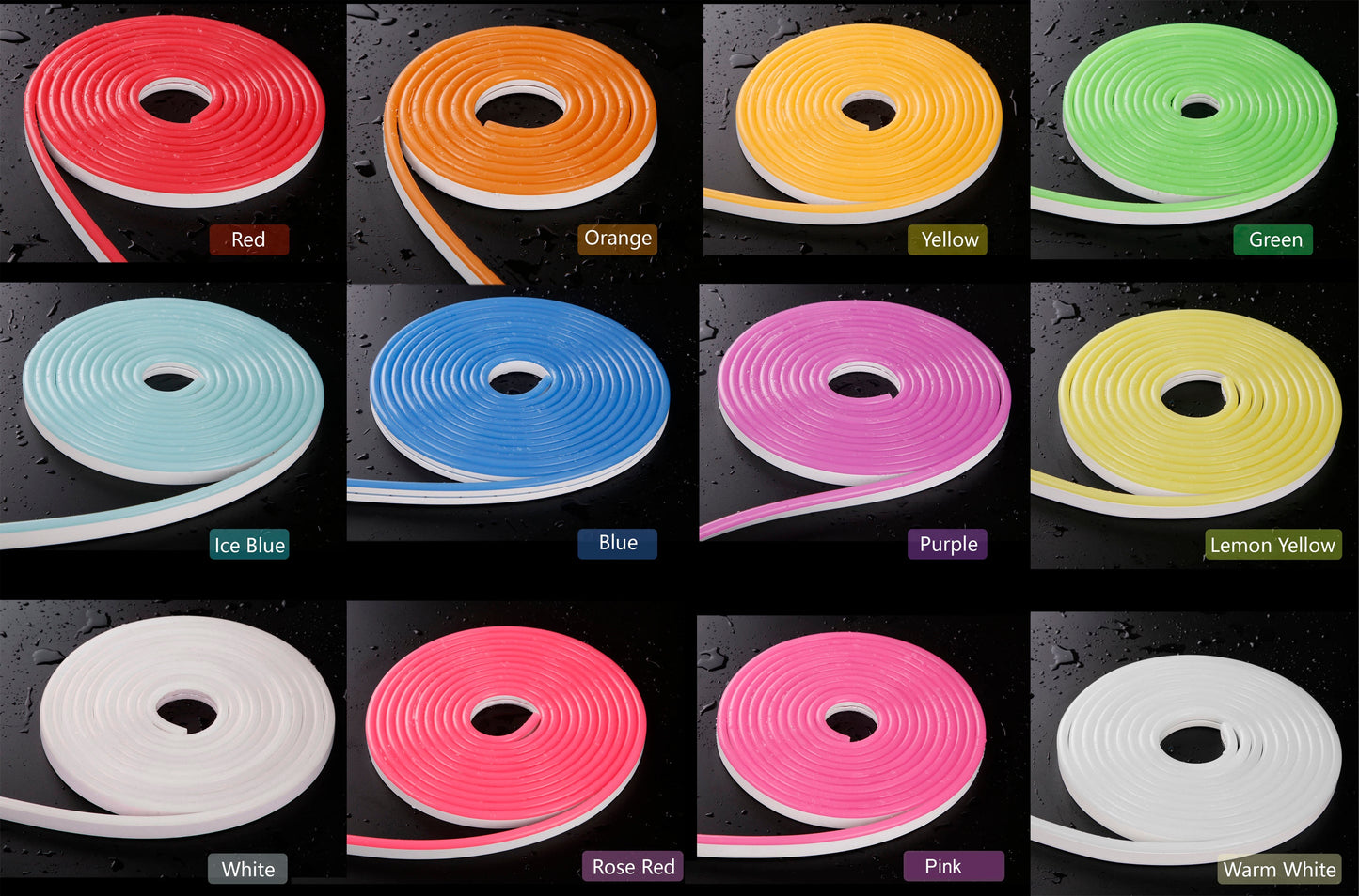 LED NEON 6x12mm COLOR VERDE