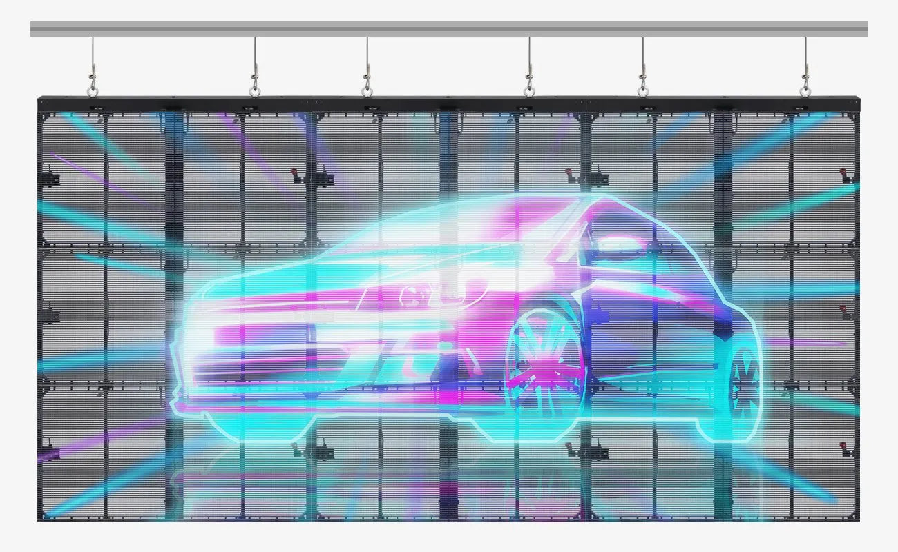 PANTALLA LED EXTERIOR TRANSPARENTE