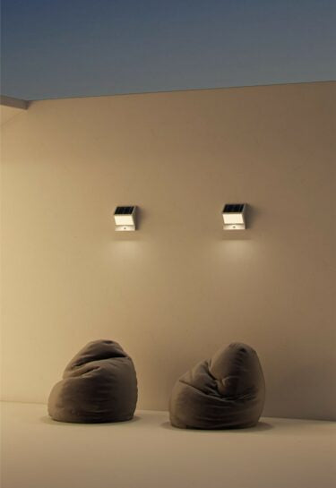 FOCO LED SOLAR EGNA ALUMINIUM PANEL SOLAR 3W 120º LED 4.000K