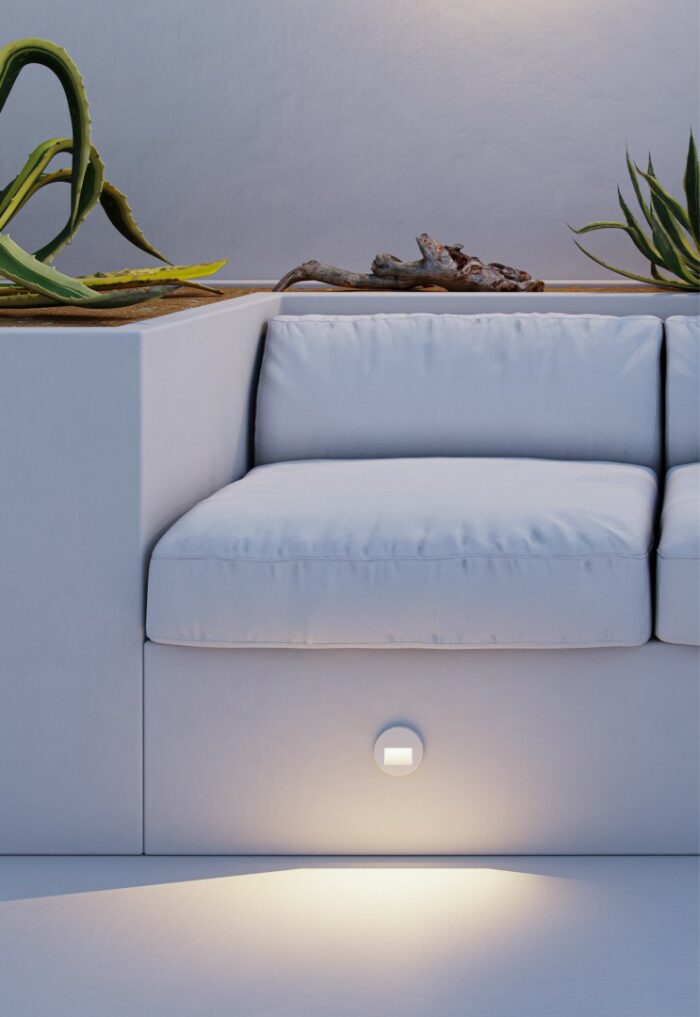 BALIZA LED MIS R 3W BLANCO 3000K