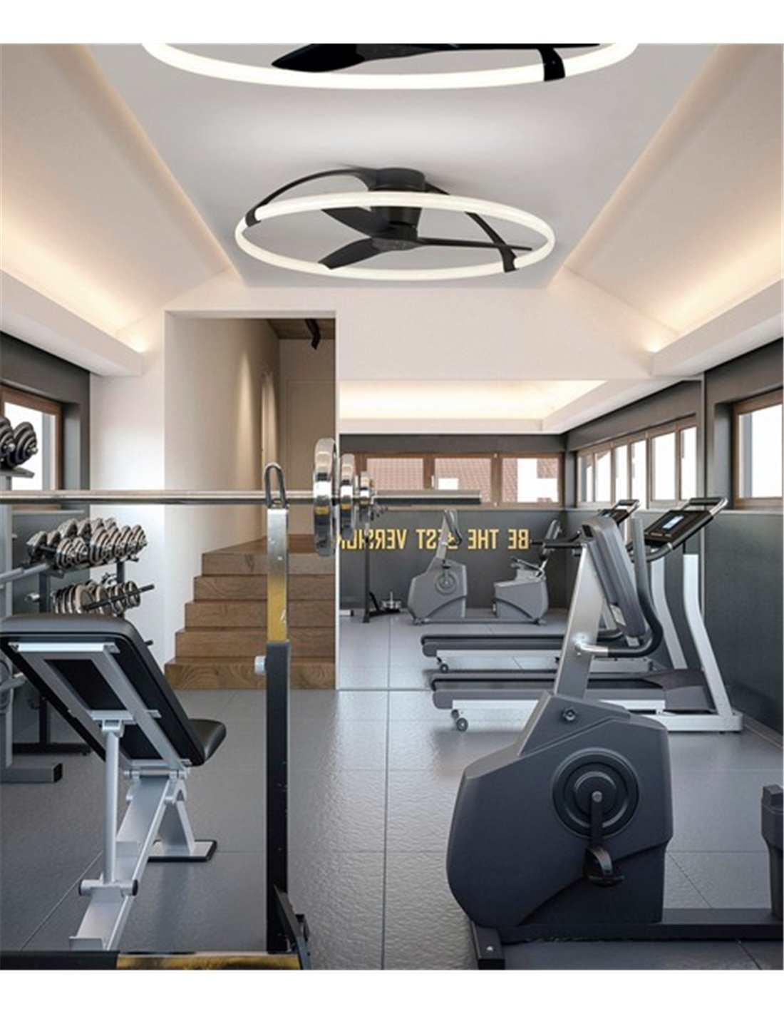 VENTILADOR PLAFÓN LED 75W NEPAL 7200LM