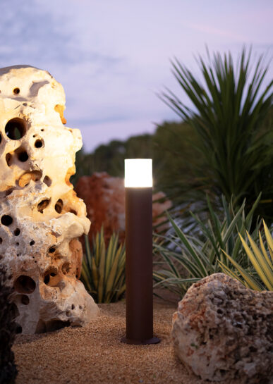 BALIZA LED EXTERIOR TURA 60CM 12W 180º IP65