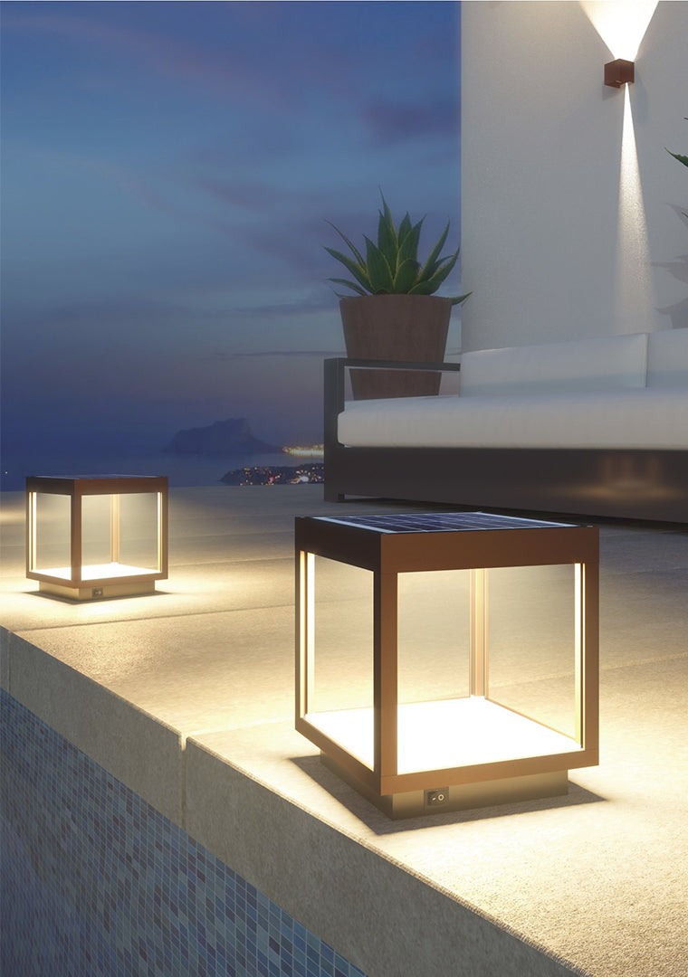 VISOR SOLAR ALUMINIUM 3,5W 120º LED